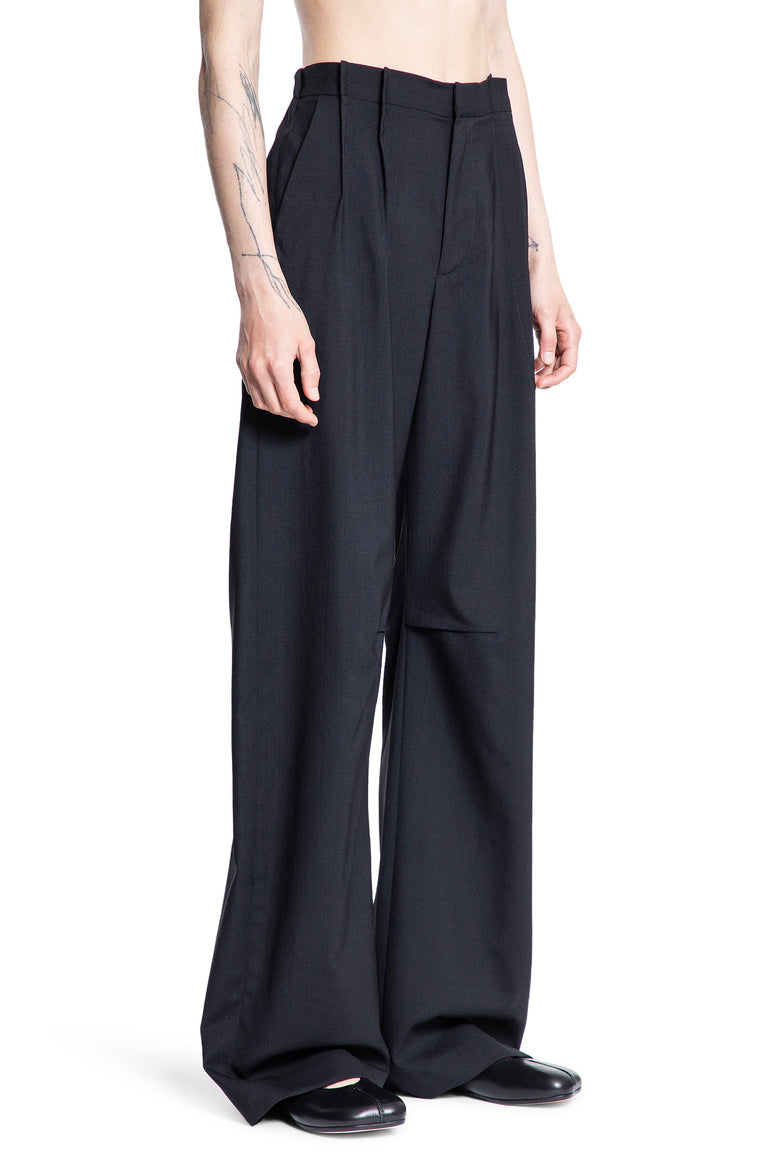 MM6 MAISON MARGIELA WOMAN BLACK TROUSERS