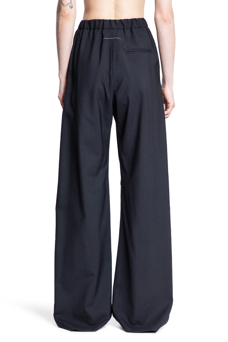 MM6 MAISON MARGIELA MM6 MAISON MARGIELA WOMAN BLACK TROUSERS woman