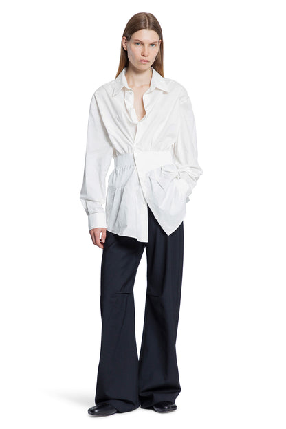 MM6 MAISON MARGIELA WOMAN BLACK TROUSERS