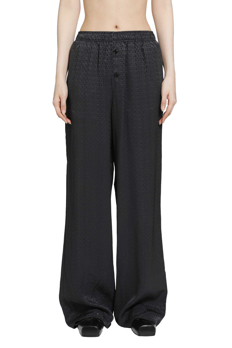
              MM6 MAISON MARGIELA Viscose Blend Jacquard Trousers woman
            