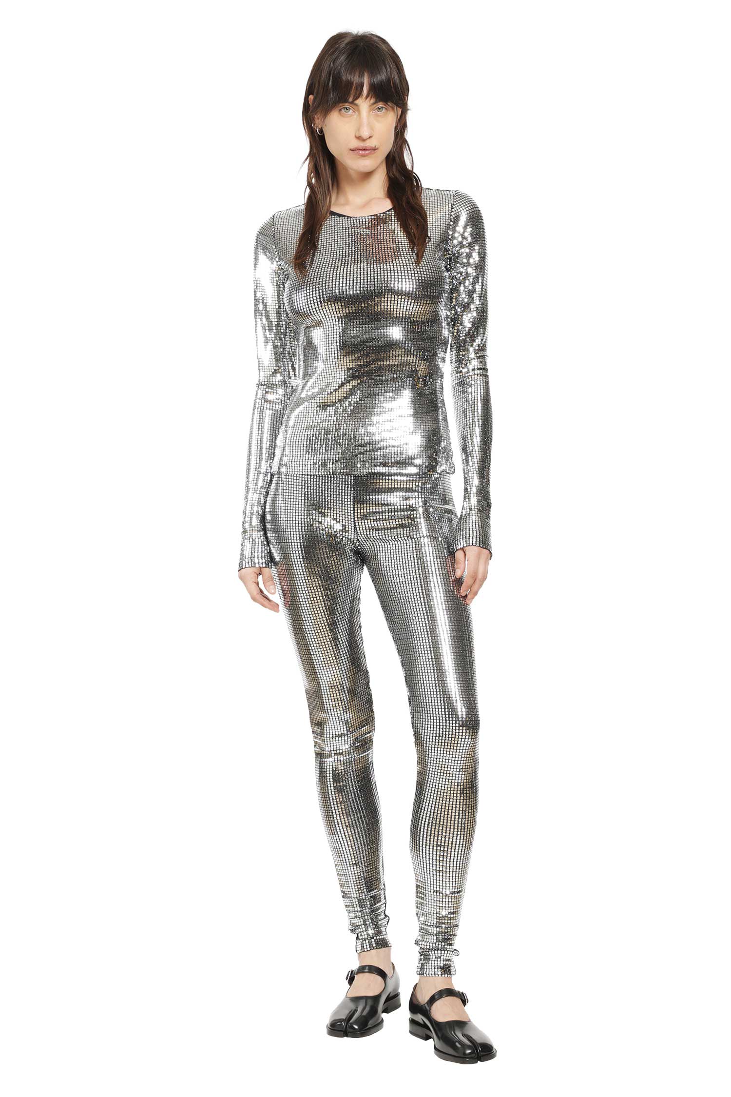 MM6 MAISON MARGIELA Sequinned Trousers woman