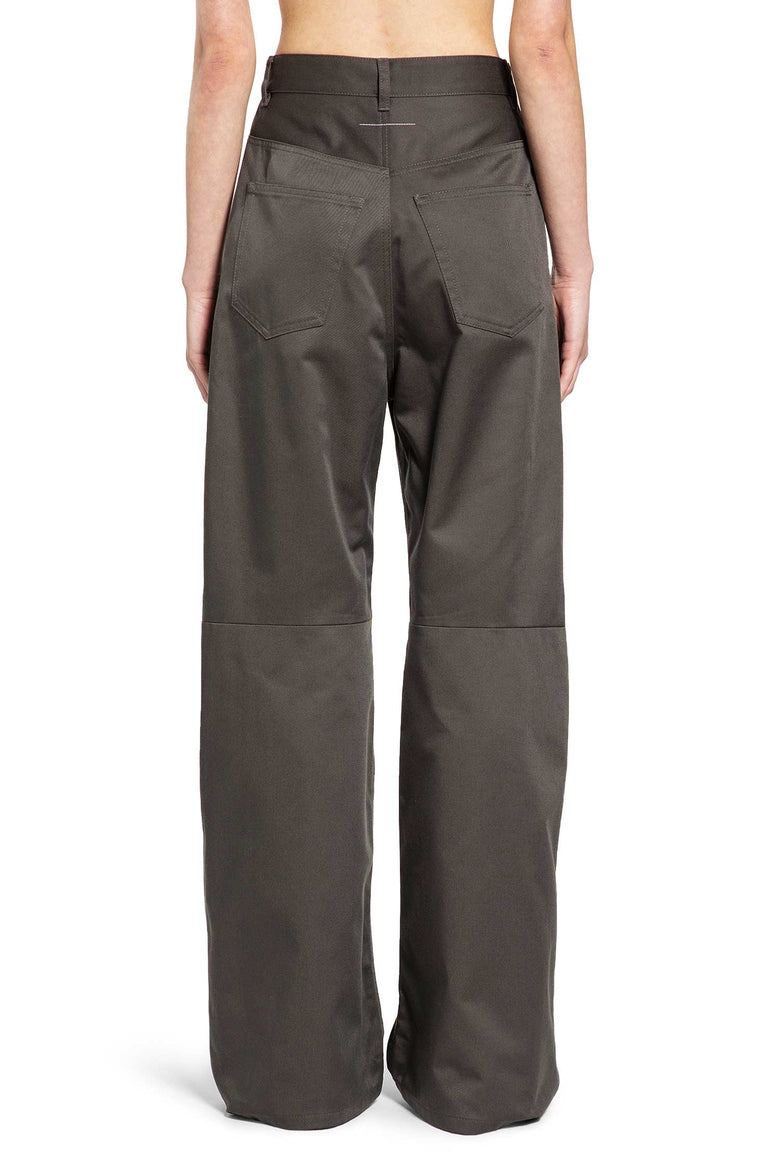 MM6 MAISON MARGIELA Wide Leg Chinos woman