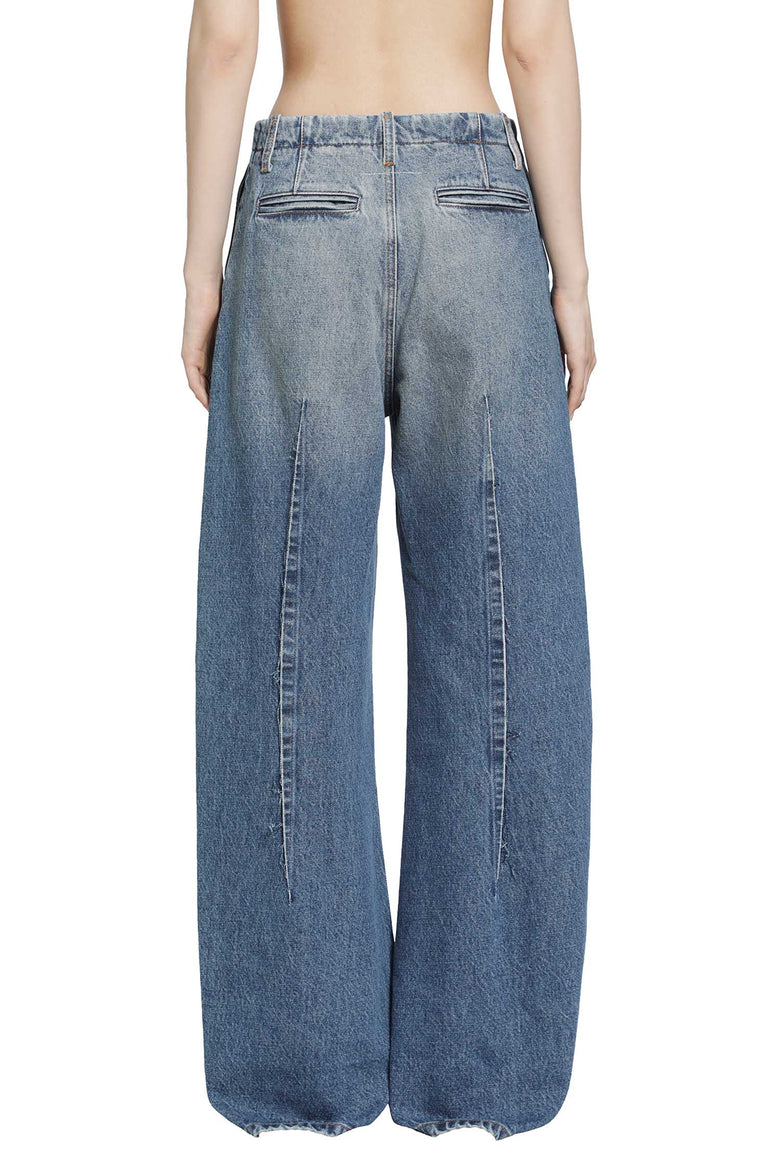 MM6 MAISON MARGIELA Barrel Leg Jeans woman