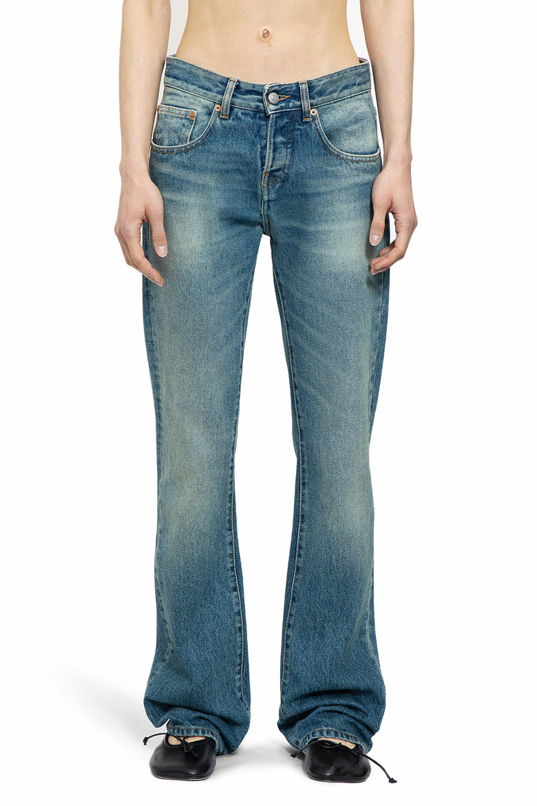 MM6 MAISON MARGIELA WOMAN BLUE JEANS