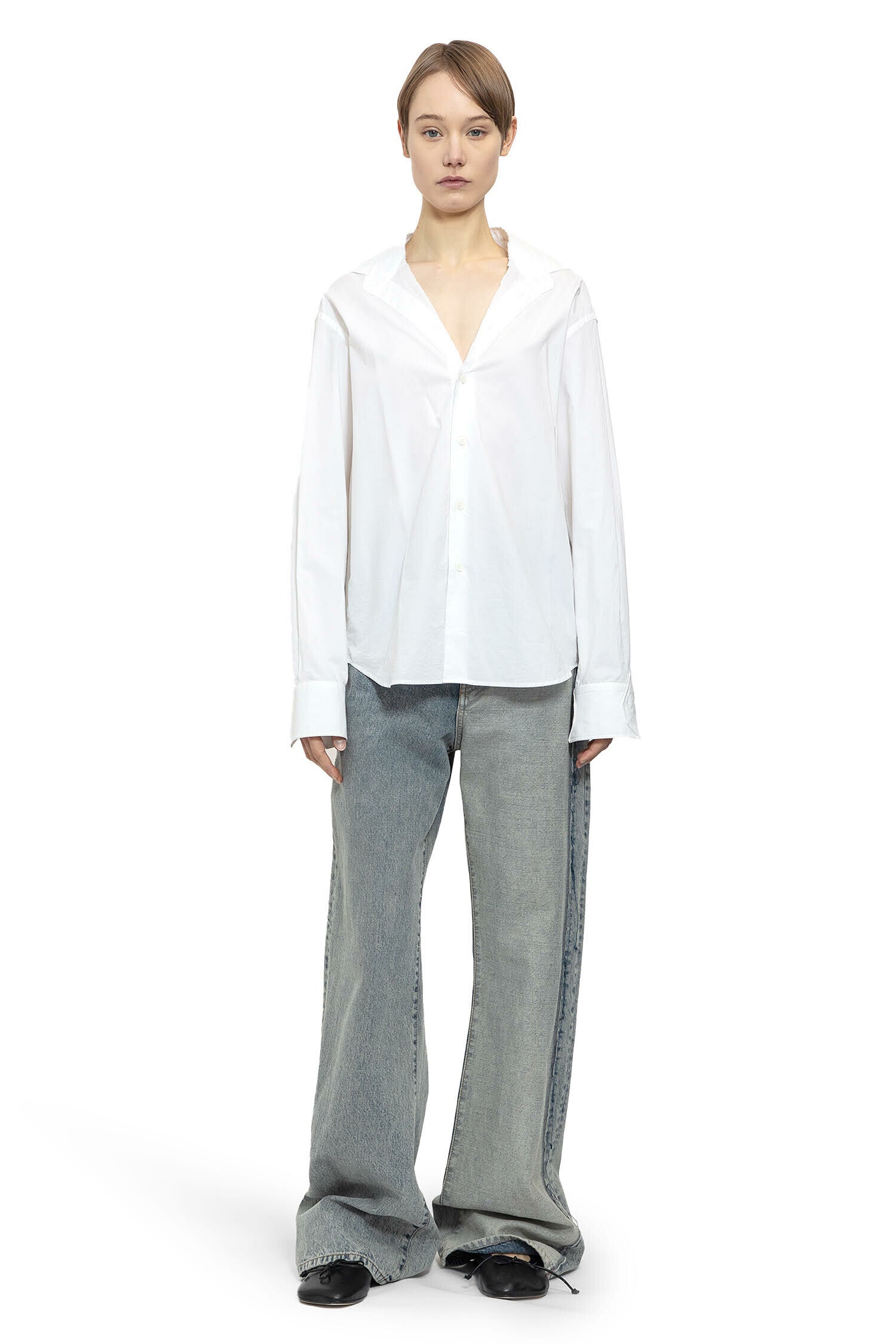 MM6 MAISON MARGIELA WOMAN BLUE JEANS