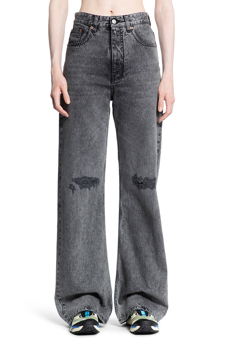 MM6 MAISON MARGIELA WOMAN BLACK JEANS