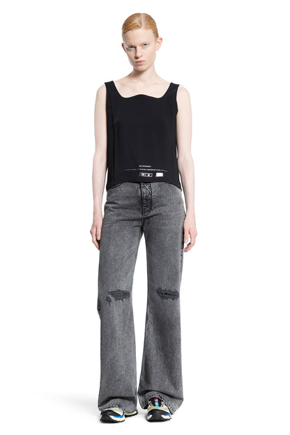 MM6 MAISON MARGIELA WOMAN BLACK JEANS