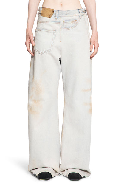 MM6 MAISON MARGIELA WOMAN BLUE JEANS