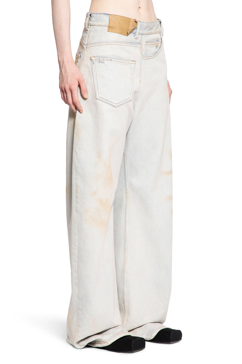 MM6 MAISON MARGIELA WOMAN BLUE JEANS