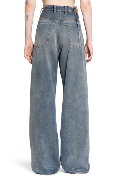 MM6 MAISON MARGIELA WOMAN BLUE JEANS