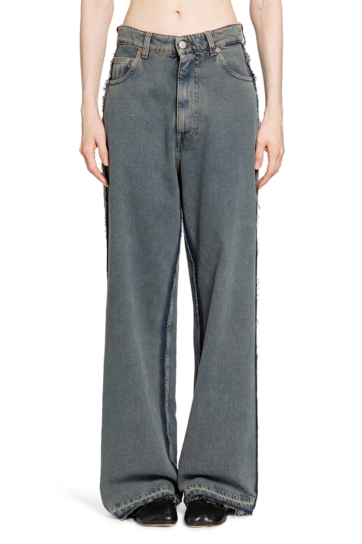 MM6 MAISON MARGIELA WOMAN BLUE JEANS