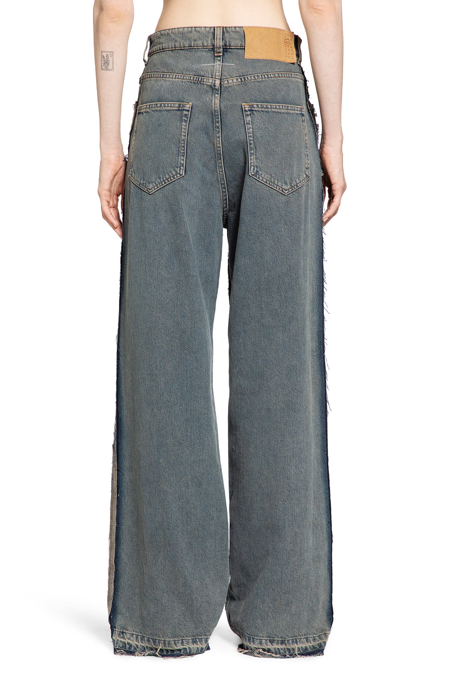 MM6 MAISON MARGIELA WOMAN BLUE JEANS
