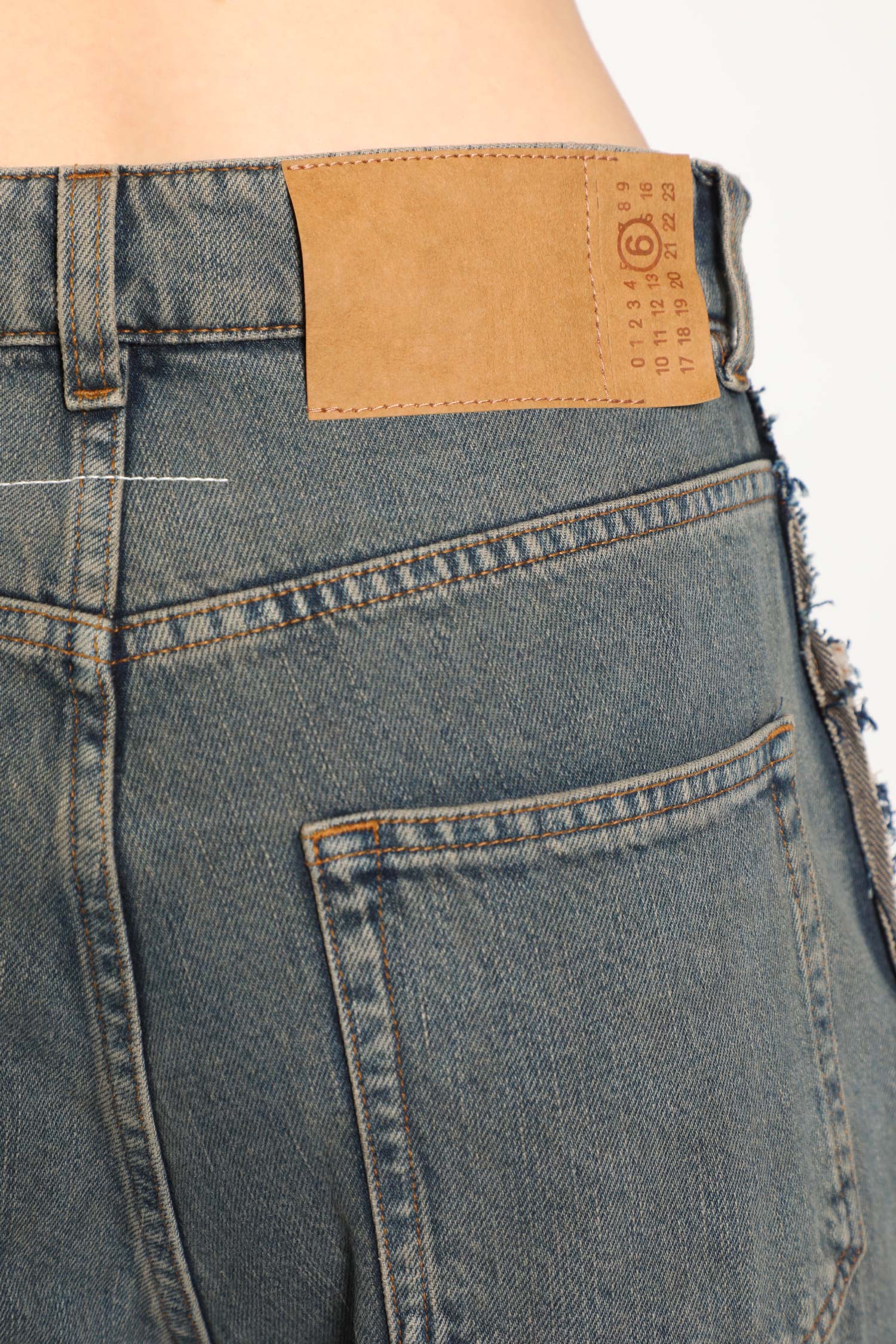 MM6 MAISON MARGIELA WOMAN BLUE JEANS
