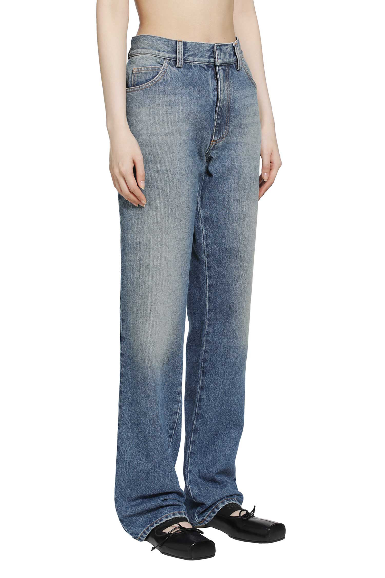 Straight Leg Jeans