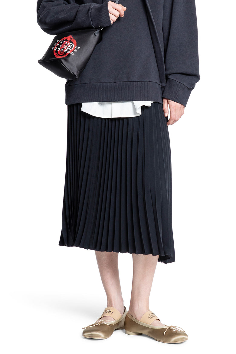 MM6 MAISON MARGIELA MM6 MAISON MARGIELA WOMAN BLACK SKIRTS woman