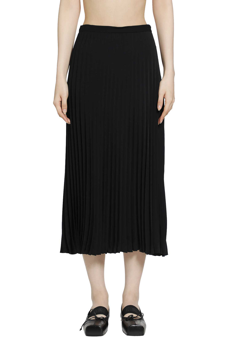 
              MM6 MAISON MARGIELA Pleated Midi Skirt woman
            