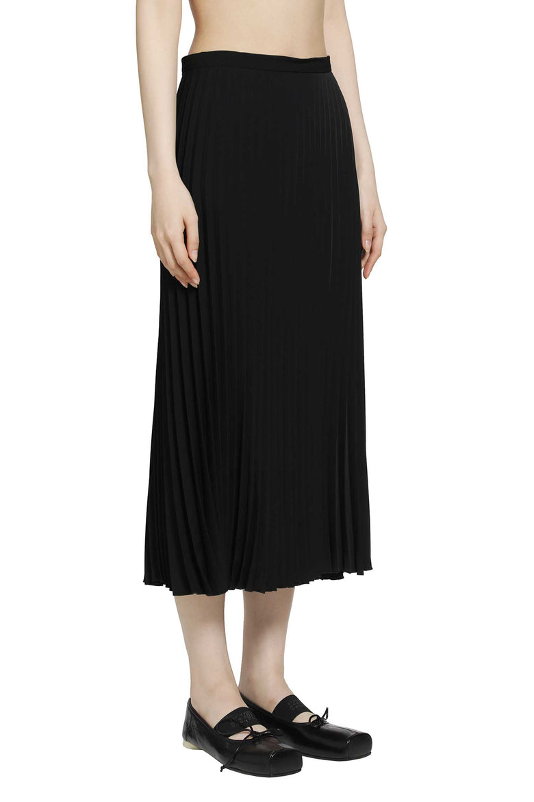 
              MM6 MAISON MARGIELA Pleated Midi Skirt woman
            