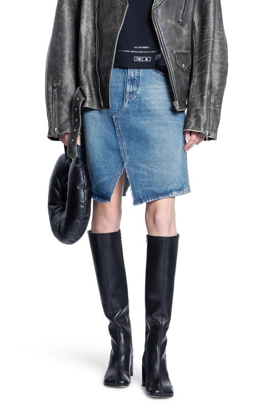 MM6 MAISON MARGIELA WOMAN BLUE SKIRTS