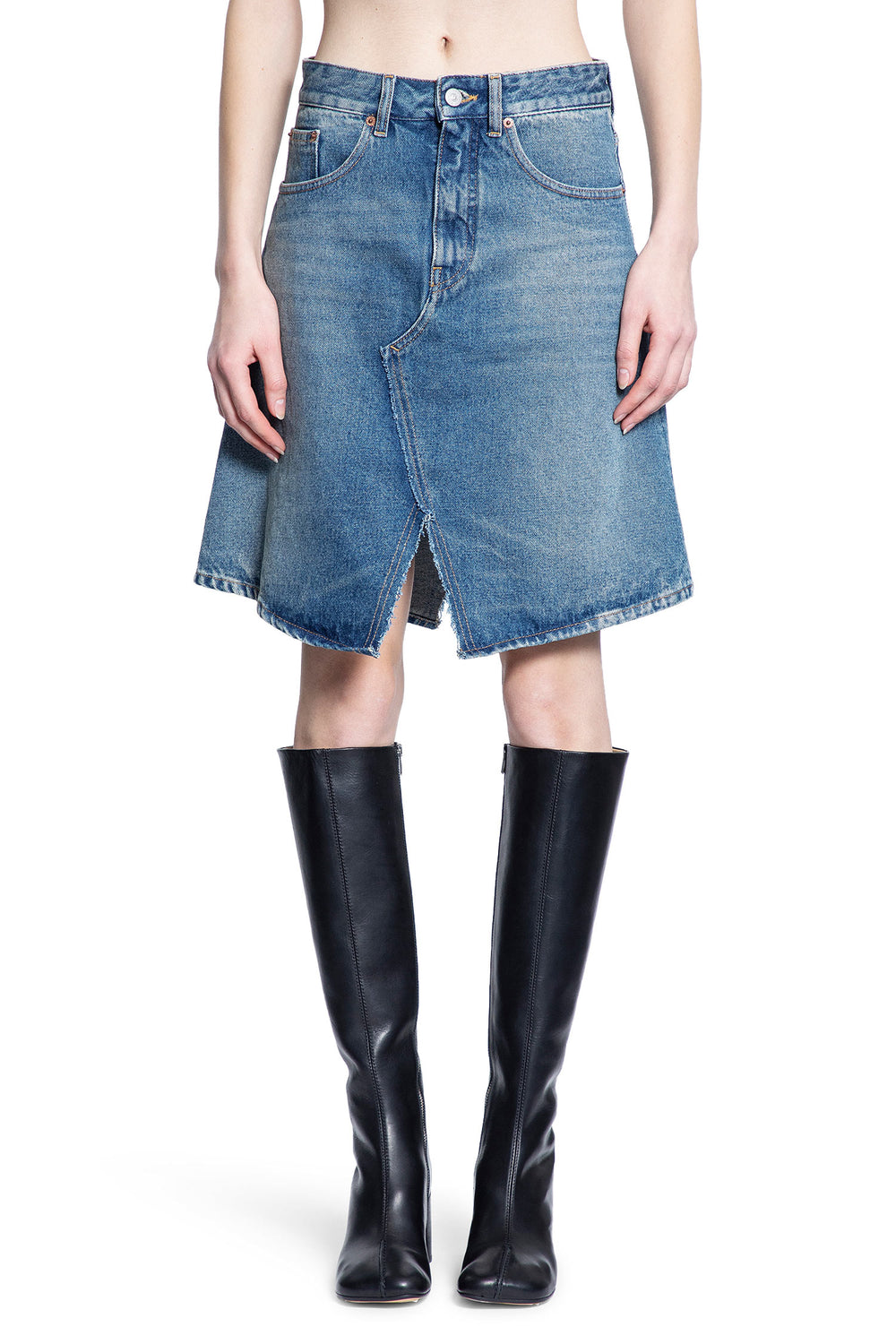 MM6 MAISON MARGIELA WOMAN BLUE SKIRTS