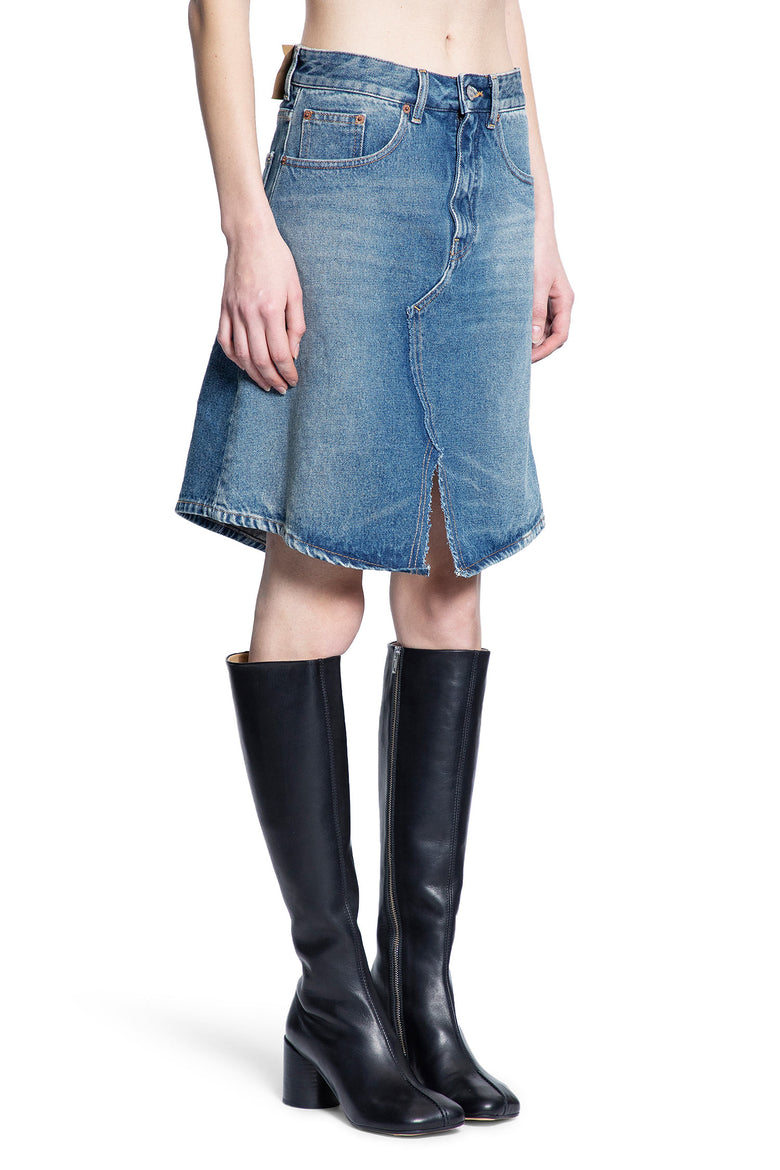 MM6 MAISON MARGIELA WOMAN BLUE SKIRTS