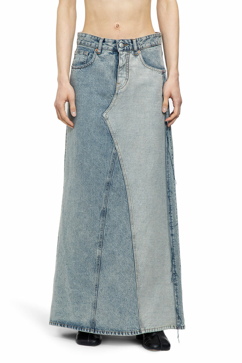 MM6 MAISON MARGIELA WOMAN BLUE SKIRTS