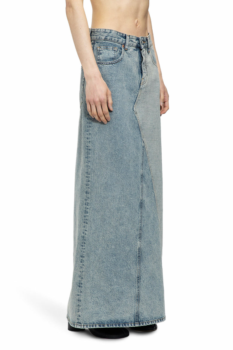 MM6 MAISON MARGIELA WOMAN BLUE SKIRTS