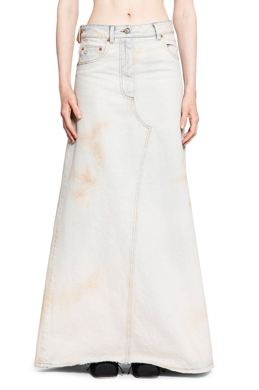 MM6 MAISON MARGIELA WOMAN BLUE SKIRTS