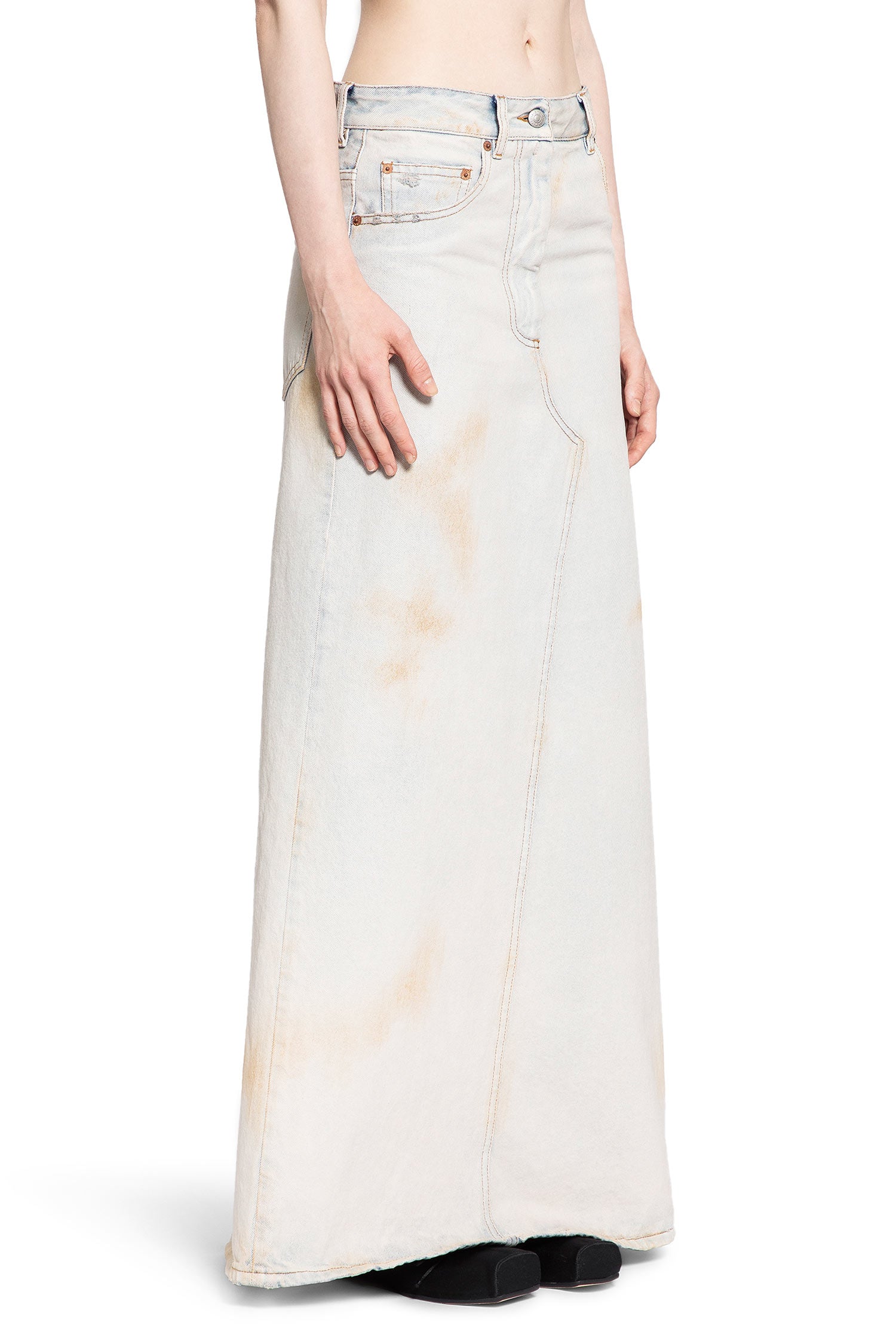 MM6 MAISON MARGIELA WOMAN BLUE SKIRTS