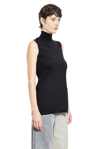 MM6 MAISON MARGIELA WOMAN BLACK TOPS