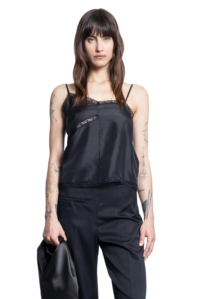 MM6 MAISON MARGIELA WOMAN BLACK TOPS - Antonioli.eu