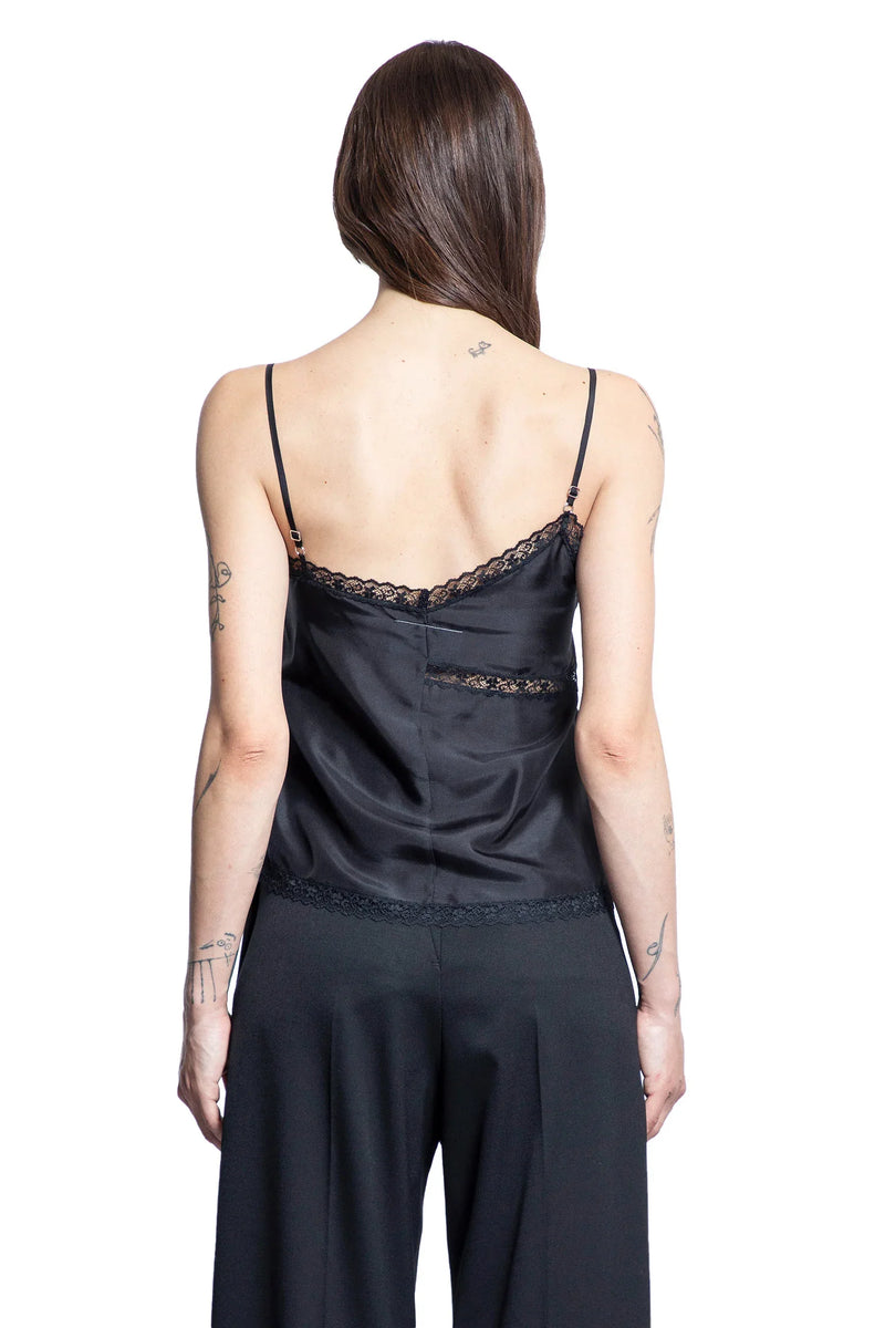 MM6 MAISON MARGIELA WOMAN BLACK TOPS - Antonioli.eu
