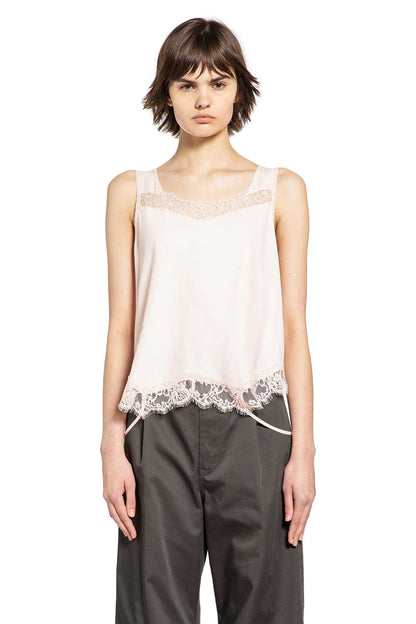 Mirrored Lace Slip Top