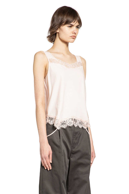 Mirrored Lace Slip Top