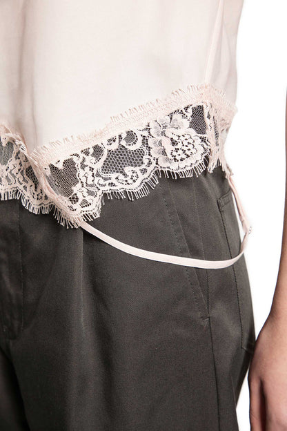 Mirrored Lace Slip Top