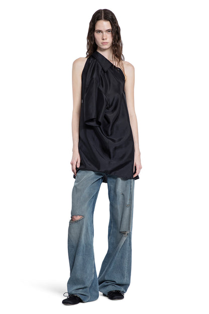 MM6 MAISON MARGIELA WOMAN BLACK SHIRTS