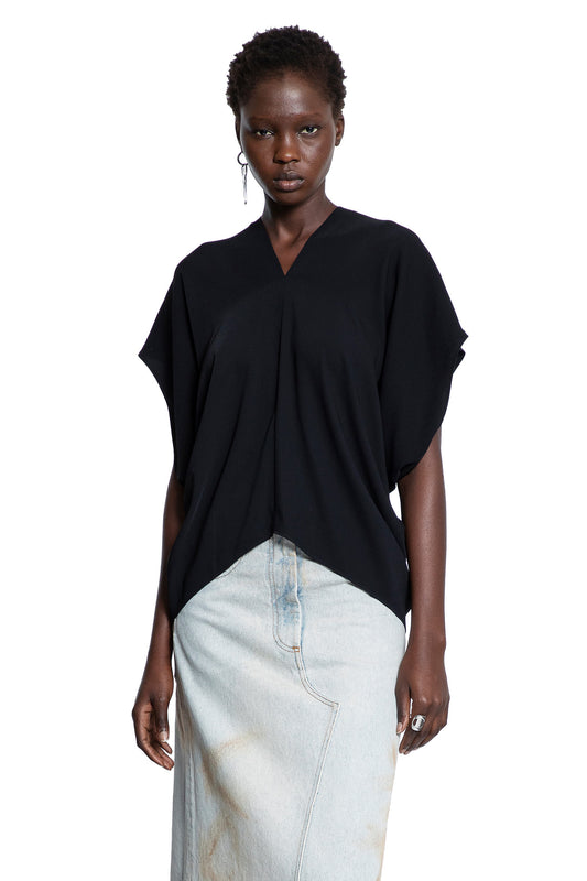 Draped V-Neck Top - Antonioli.eu