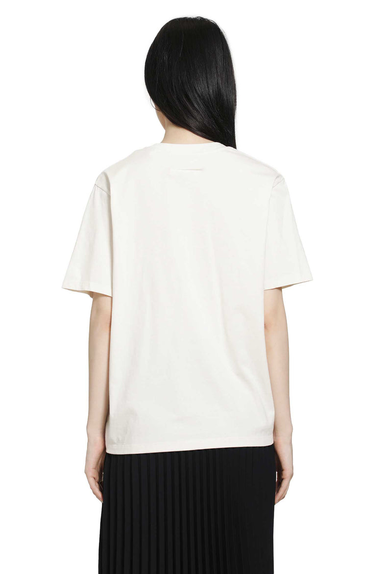 
              MM6 MAISON MARGIELA Draped Numeric T-Shirt woman
            