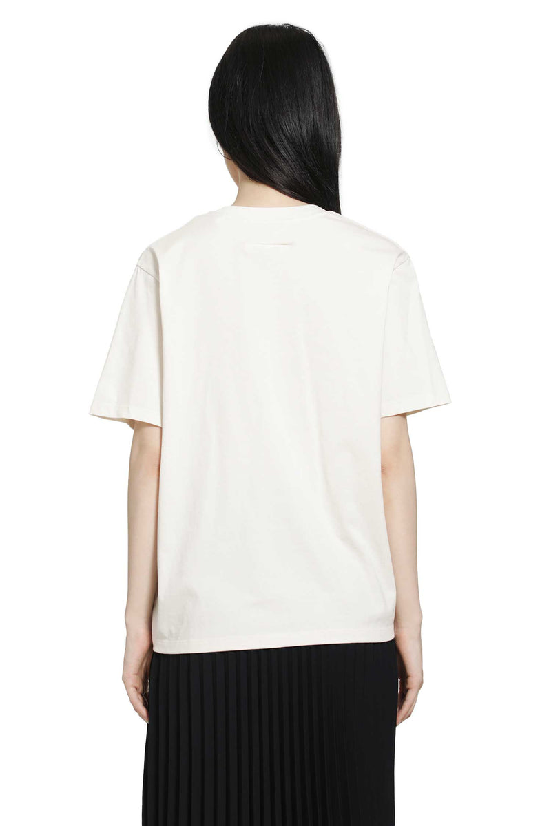 MM6 MAISON MARGIELA Draped Numeric T-Shirt woman