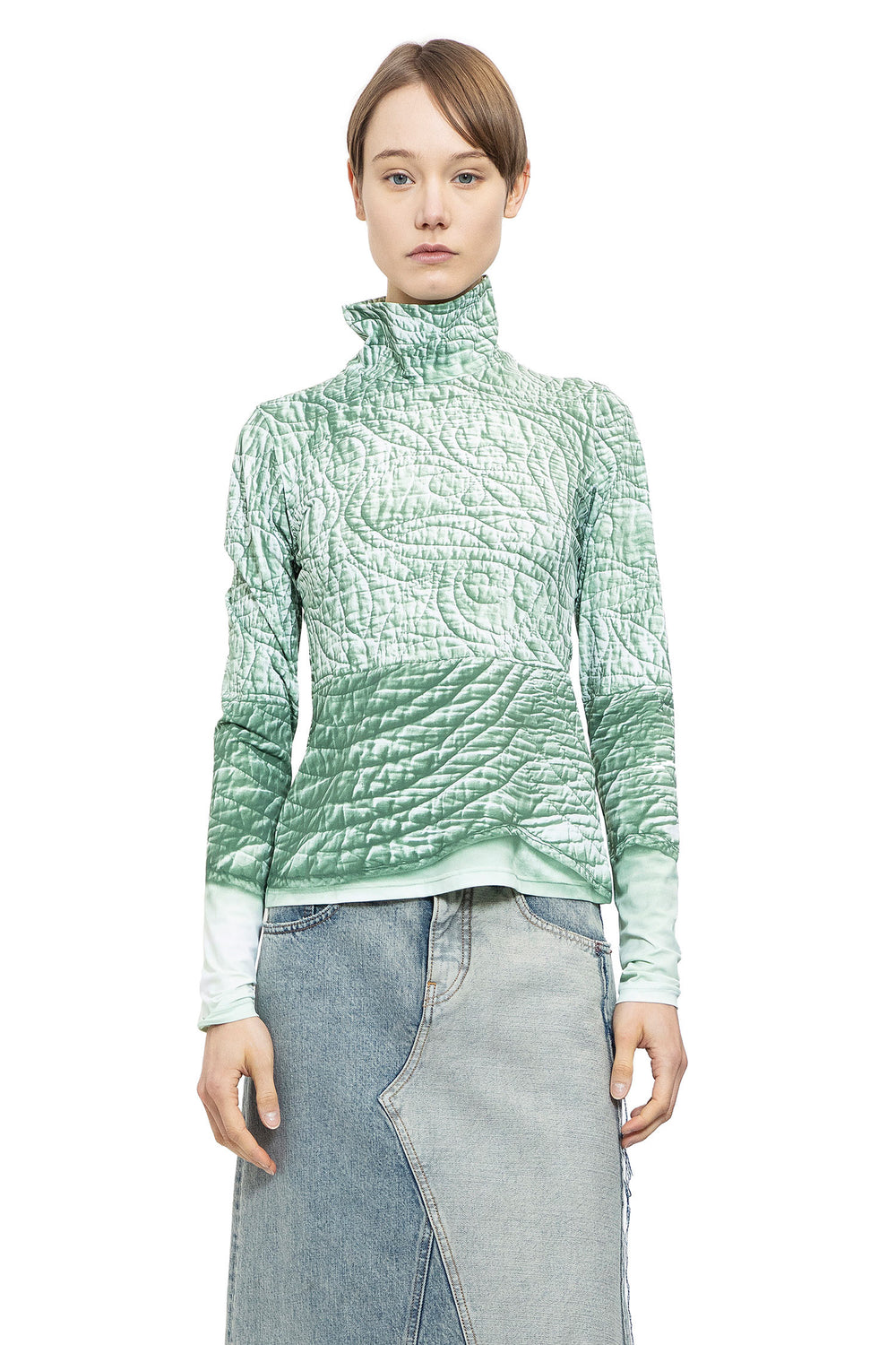 MM6 MAISON MARGIELA WOMAN GREEN TOPS