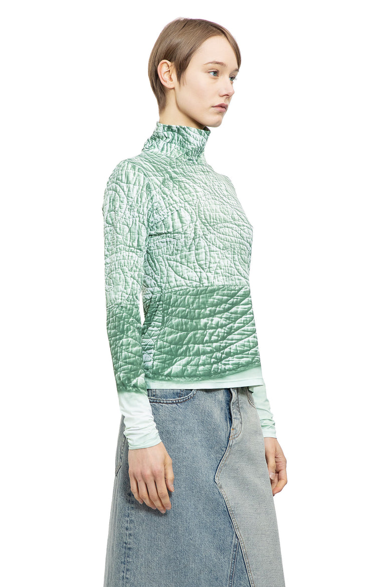 MM6 MAISON MARGIELA WOMAN GREEN TOPS