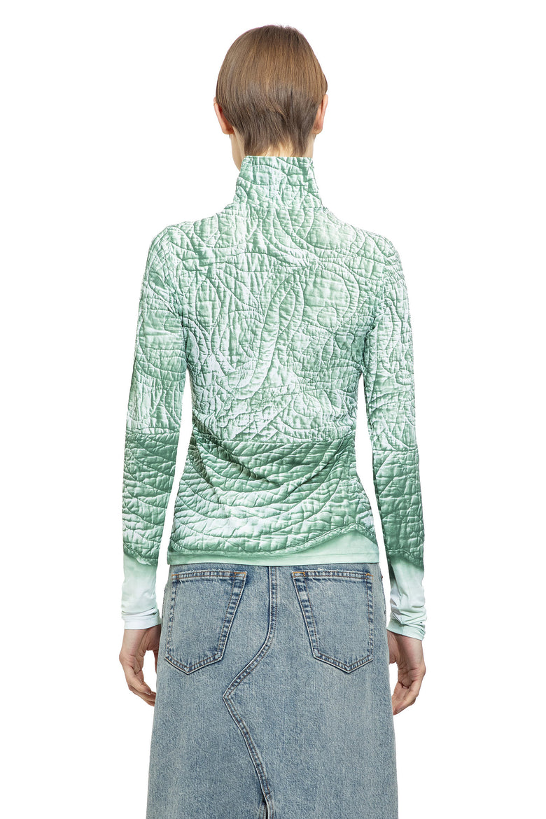 MM6 MAISON MARGIELA WOMAN GREEN TOPS