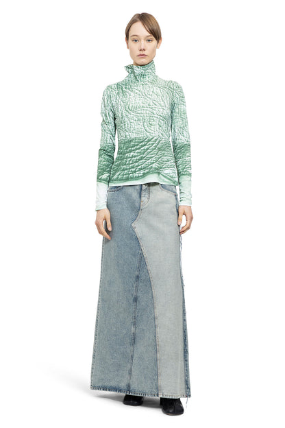 MM6 MAISON MARGIELA WOMAN GREEN TOPS