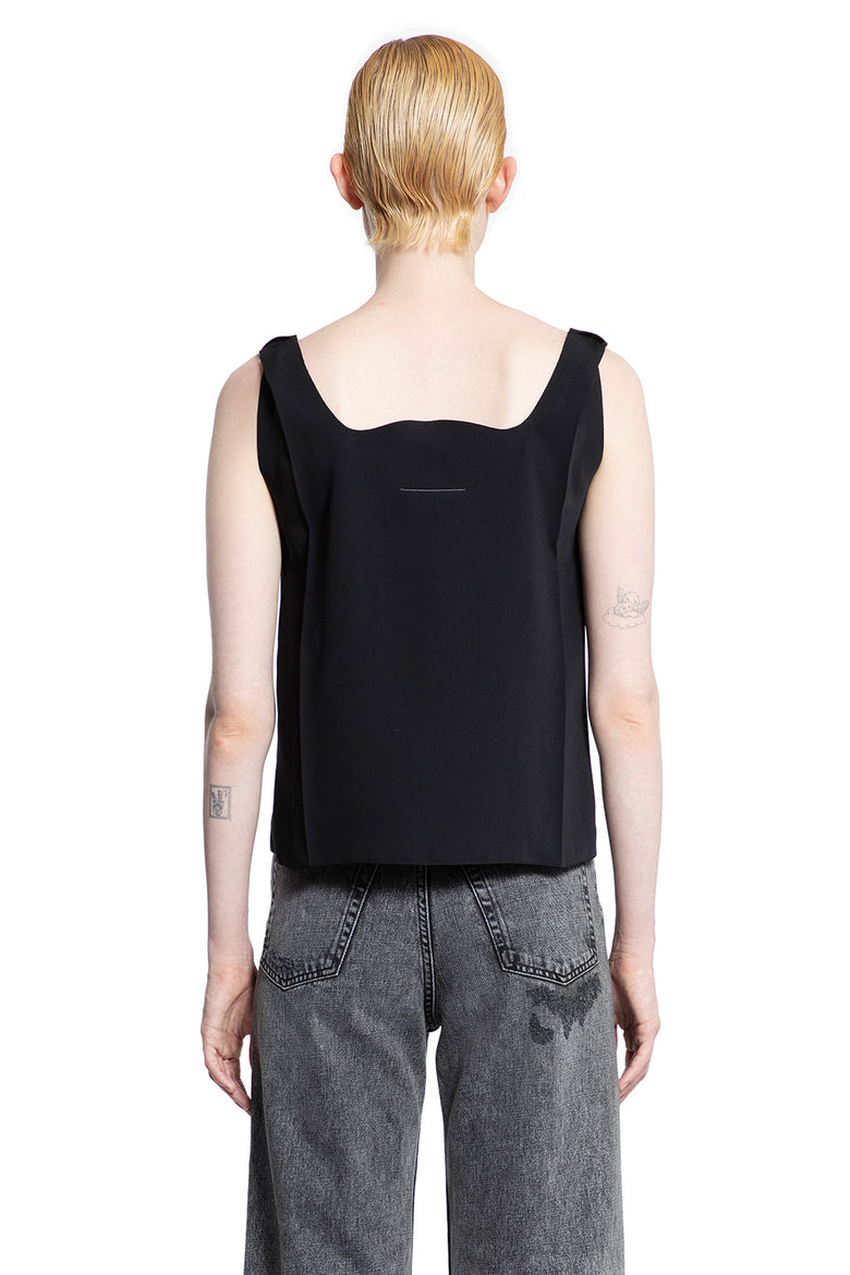 MM6 MAISON MARGIELA WOMAN BLACK TOPS