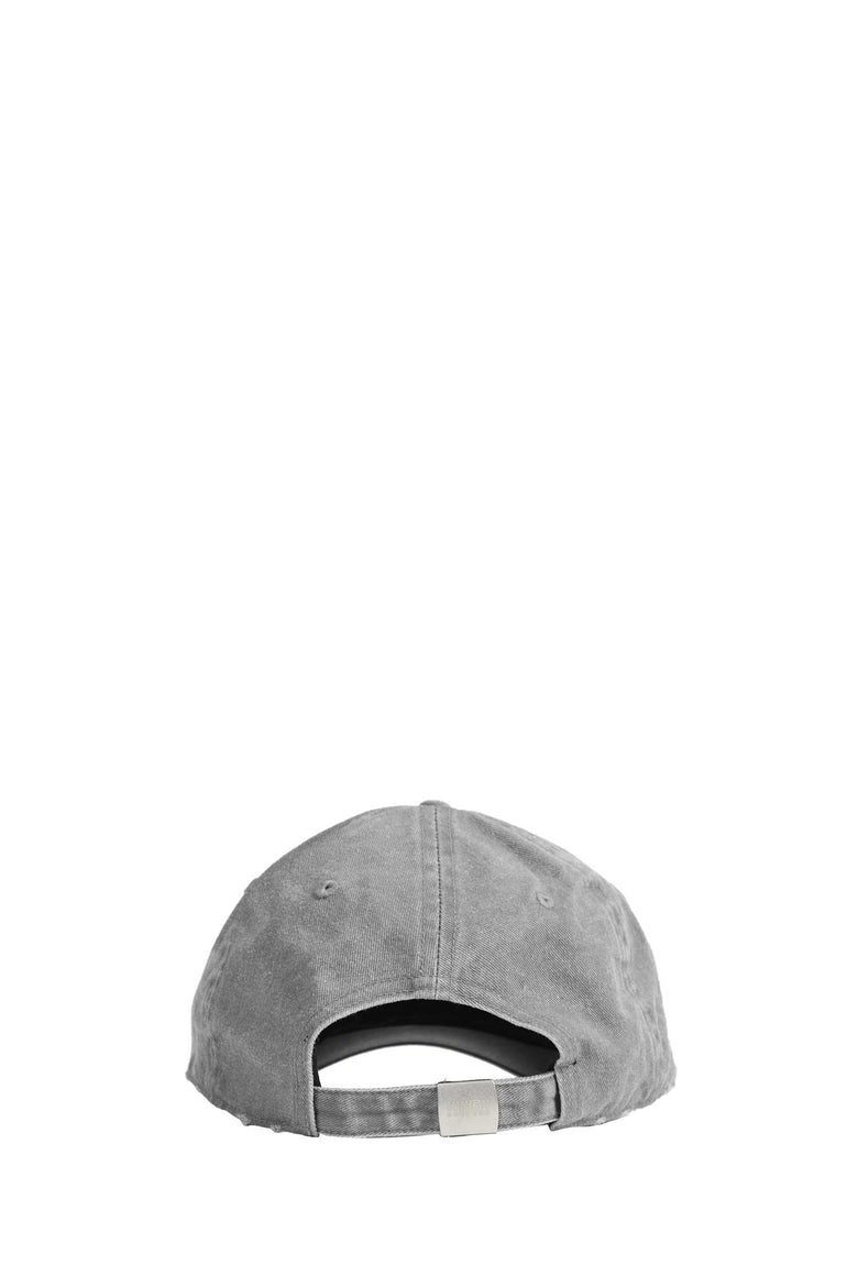 
              MM6 MAISON MARGIELA Washed Cotton Label Cap man
            