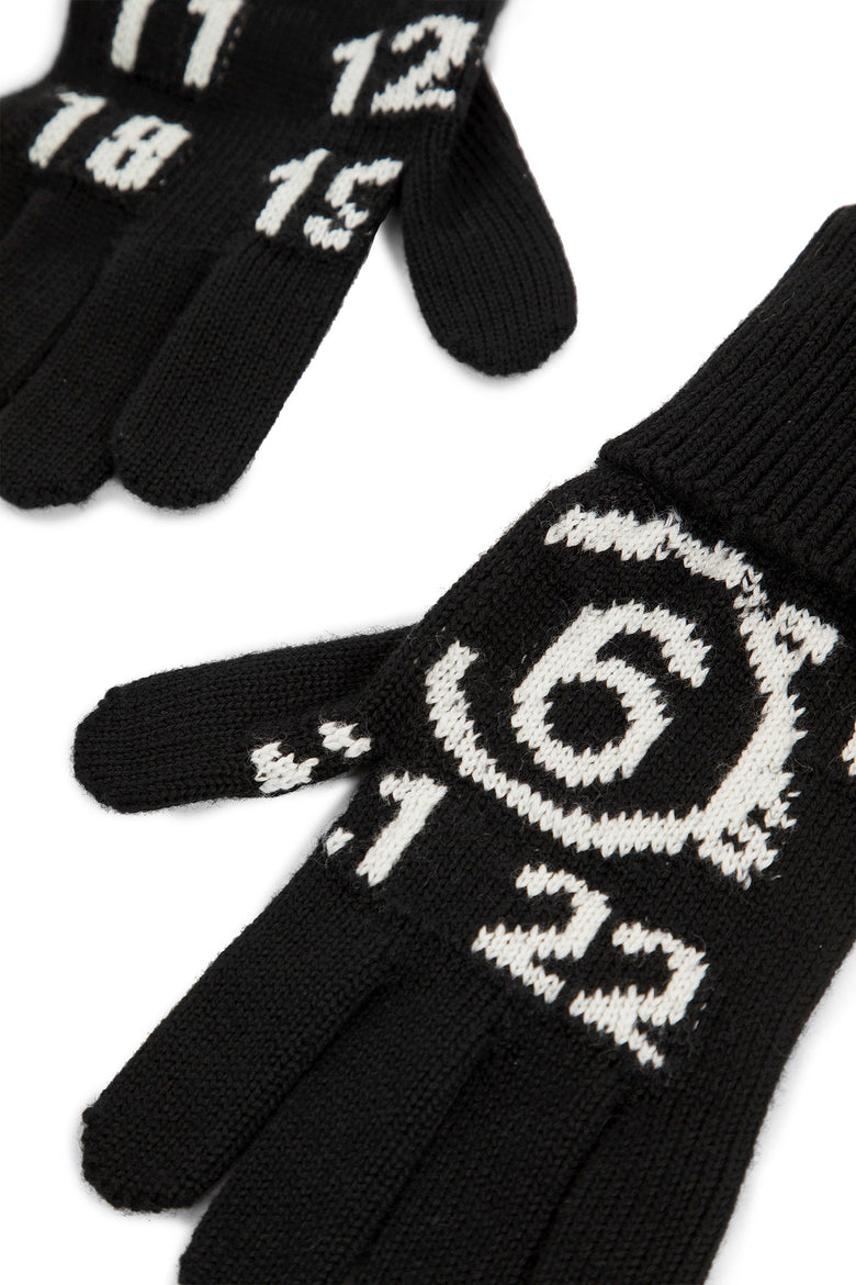 MM6 MAISON MARGIELA WOMAN BLACK&WHITE GLOVES