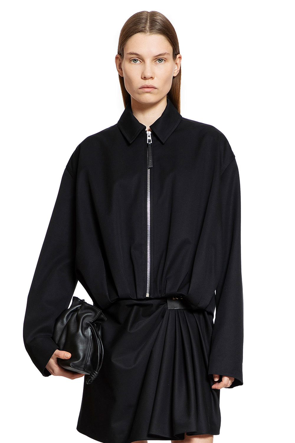 LOEWE WOMAN BLACK JACKETS