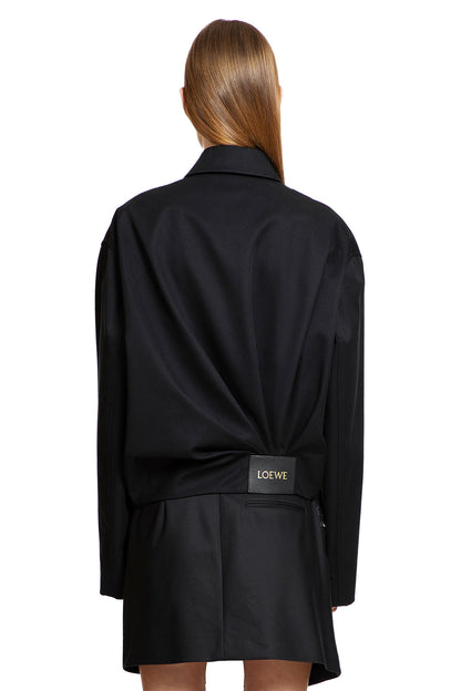 LOEWE WOMAN BLACK JACKETS