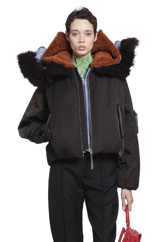 Technical Shell Bomber Jacket