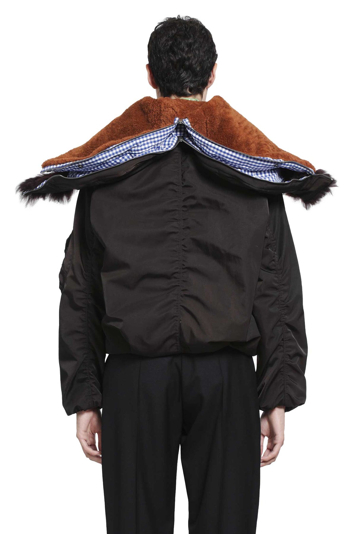 Technical Shell Bomber Jacket
