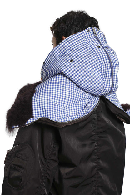Technical Shell Bomber Jacket